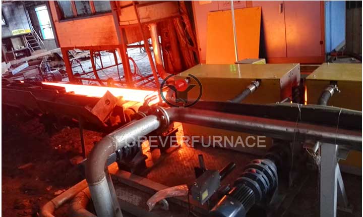 long steel billet induction reheating furnace