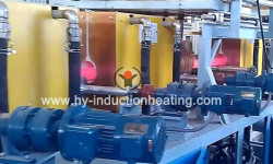 Quenching and tempering line for pipe