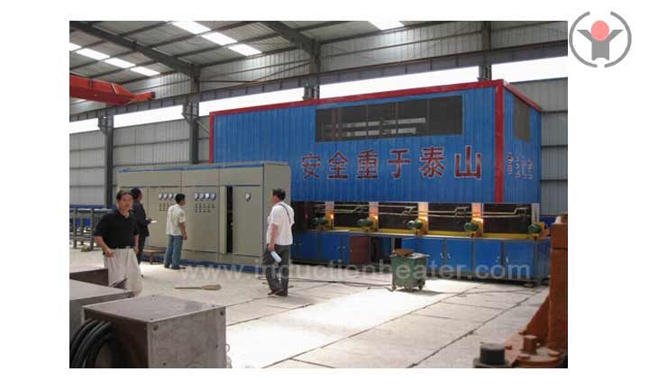 Hot rolling steel ball induction equipment