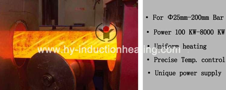 steel bar through heating