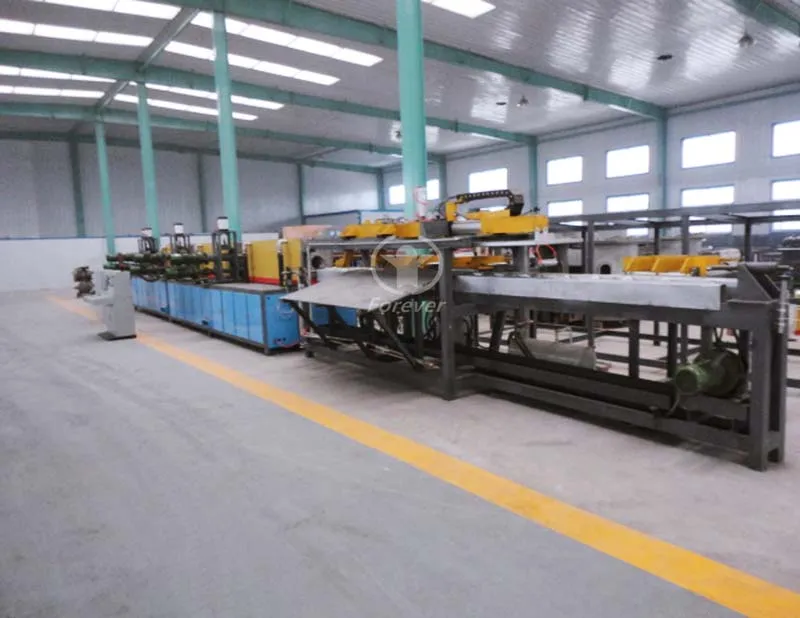 Step by step induction heating furnace