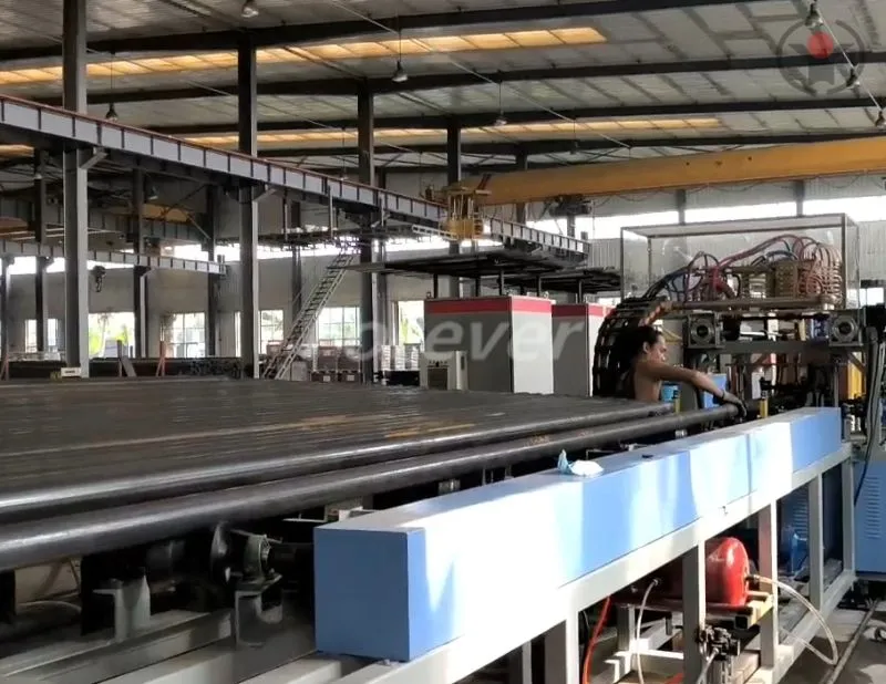 Oil Drill Pipe Induction Hardening and Tempering Line