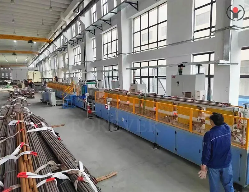 steel bar induction heat treatment equipment