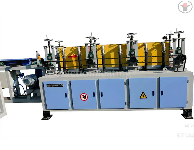 Induction furnace for steel ball hot rolling