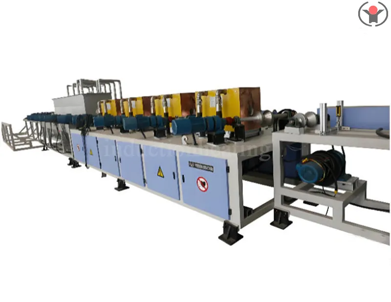 Continuous casting billet induction reheating machine