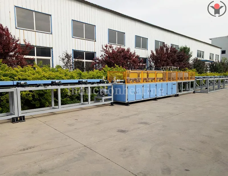 steel bar induction hardening and tempering machine