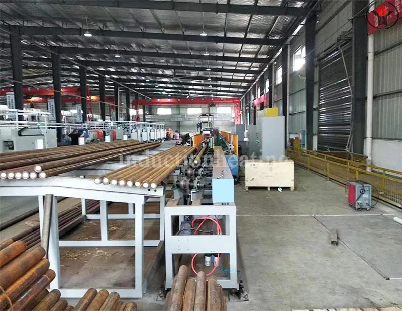 steel bar induction heat treatment equipment