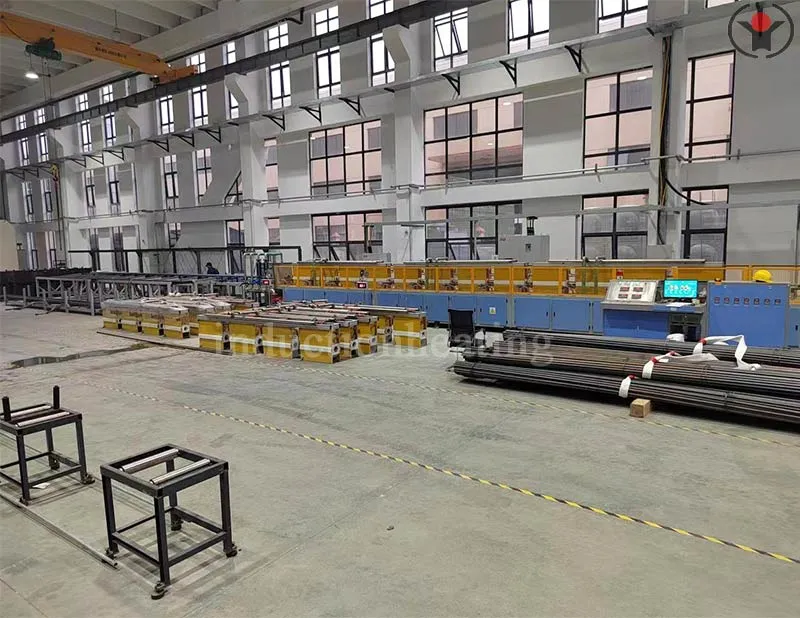 Wear-resistant steel bar induction heat treatment machine