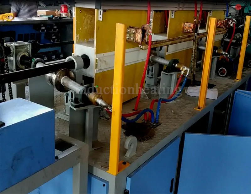Steel pipe induction annealing system