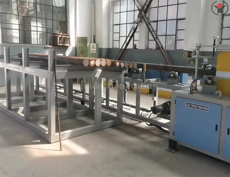 Steel bar induction hardening heat treatment furnace