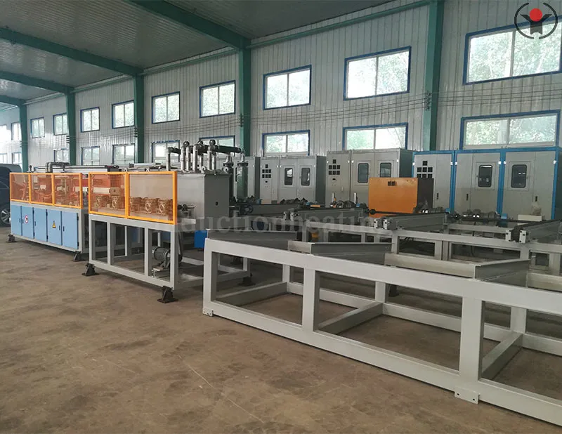 steel pipe induction hardening and tempering machine