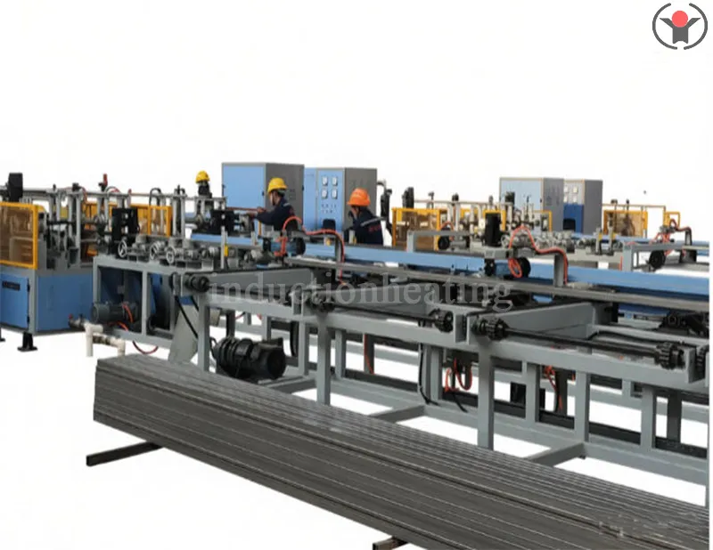 Square pipe induction hardening and tempering equipment
