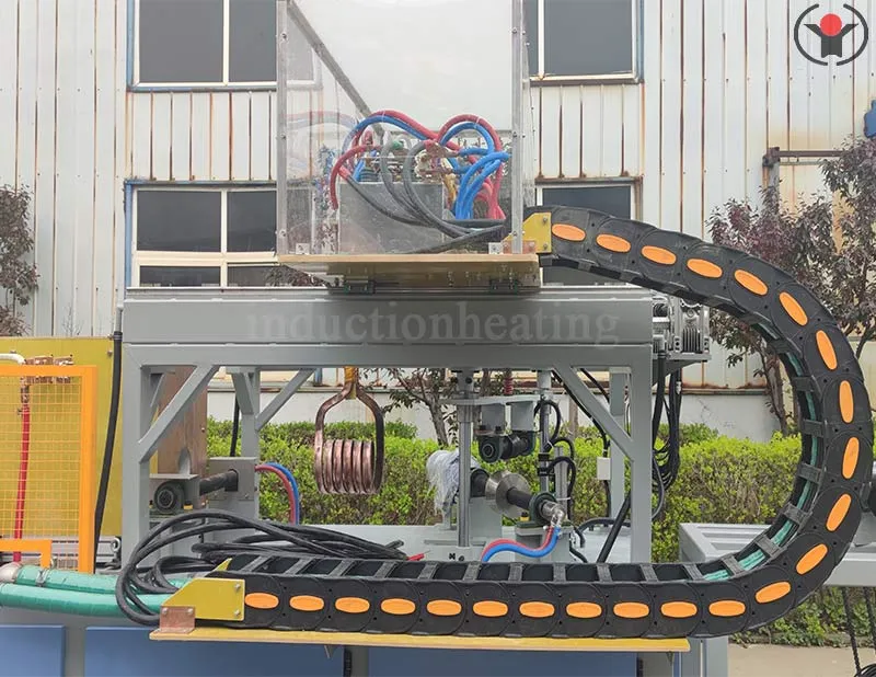 Oil drill pipe induction hardening and tempering equipment