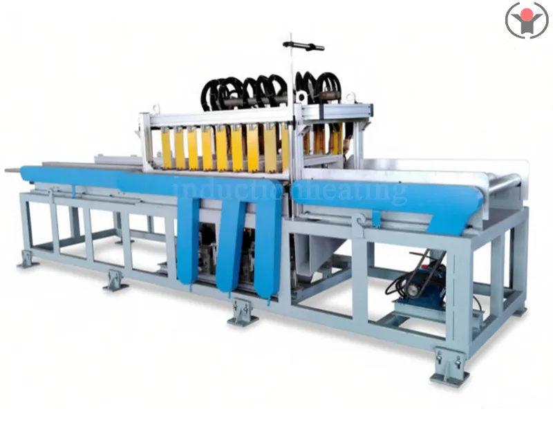 Steel sheet induction hardening machine