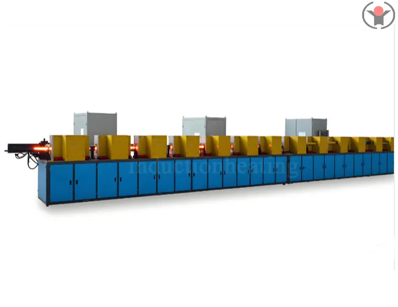 Hot-rolled deformed bar induction heat treatment equipment