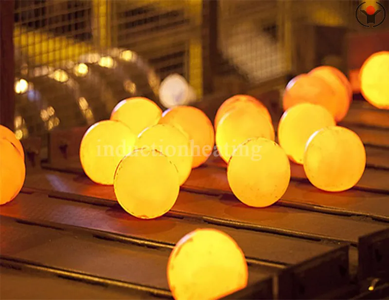 100mm steel ball hot rolling heating production line