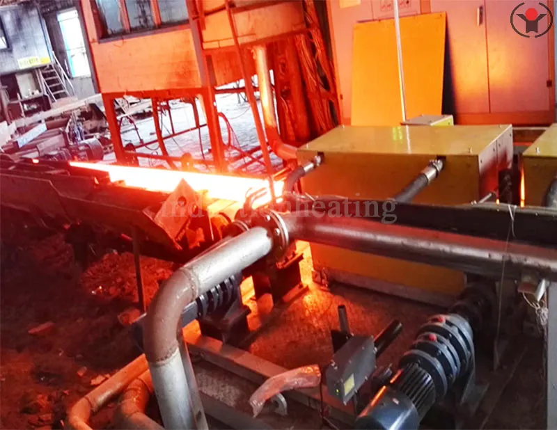 Continuous casting billet heating and reheating equipment