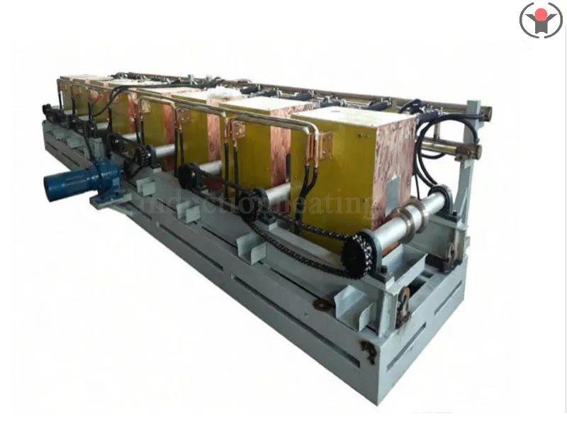 Induction heating equipment for hot rolling of steel billets