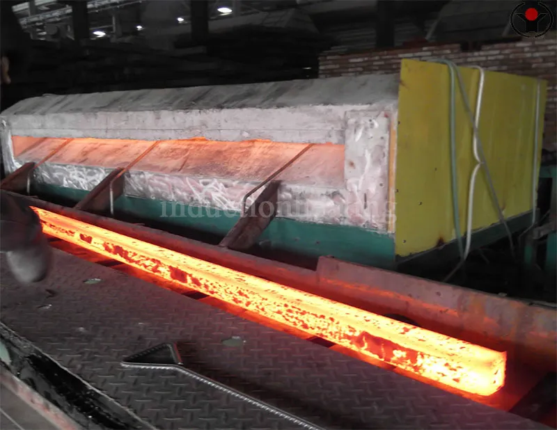 Induction heating equipment for hot rolling of steel billets
