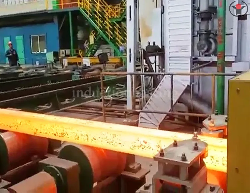 Steel plate quenching heat treatment furnace