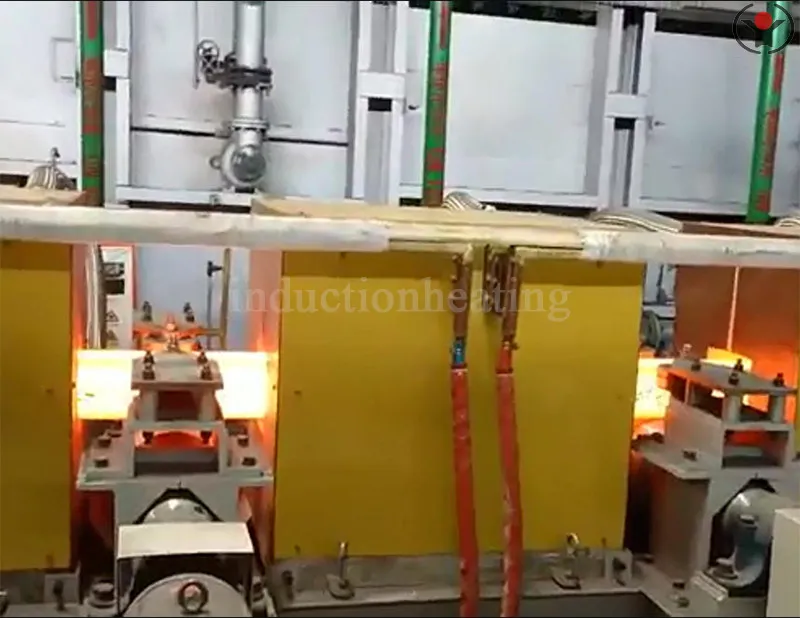 Steel plate quenching heat treatment furnace