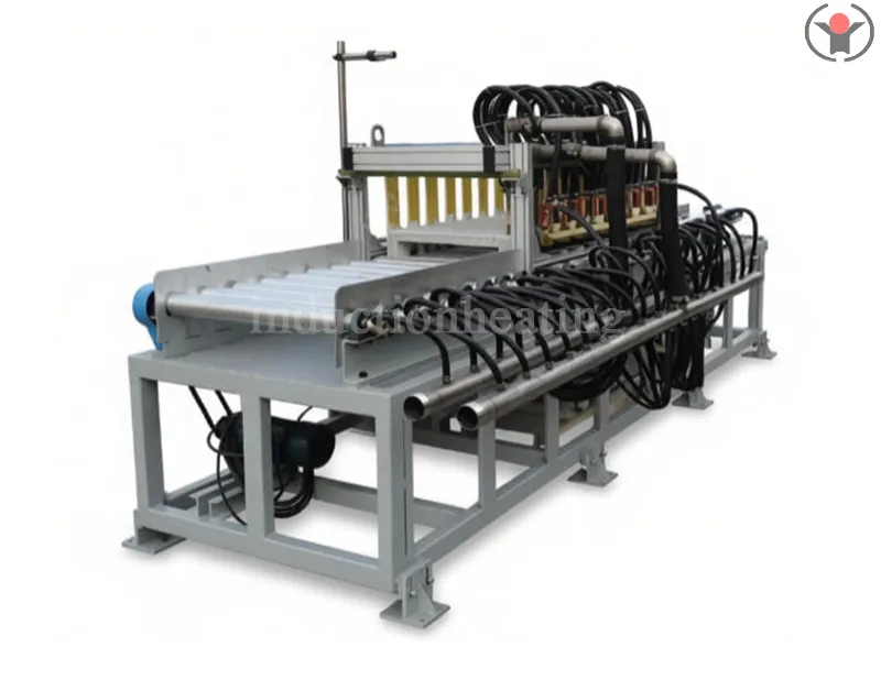 Plate quenching heat treatment system