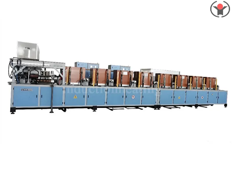 Thick walled steel pipe necking heating equipment