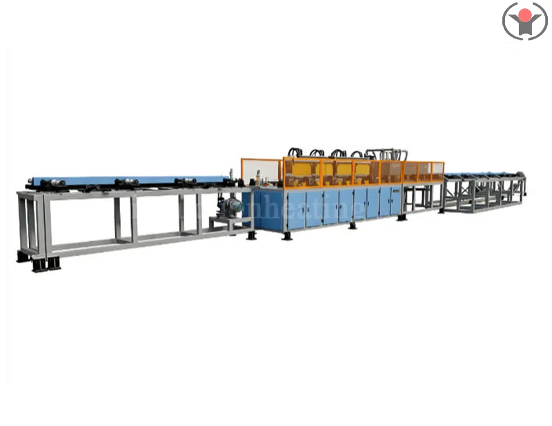 Steel bar surface quenching production line