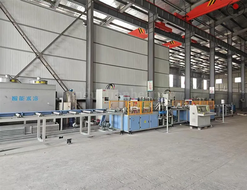 PC steel bar quenching and tempering furnace