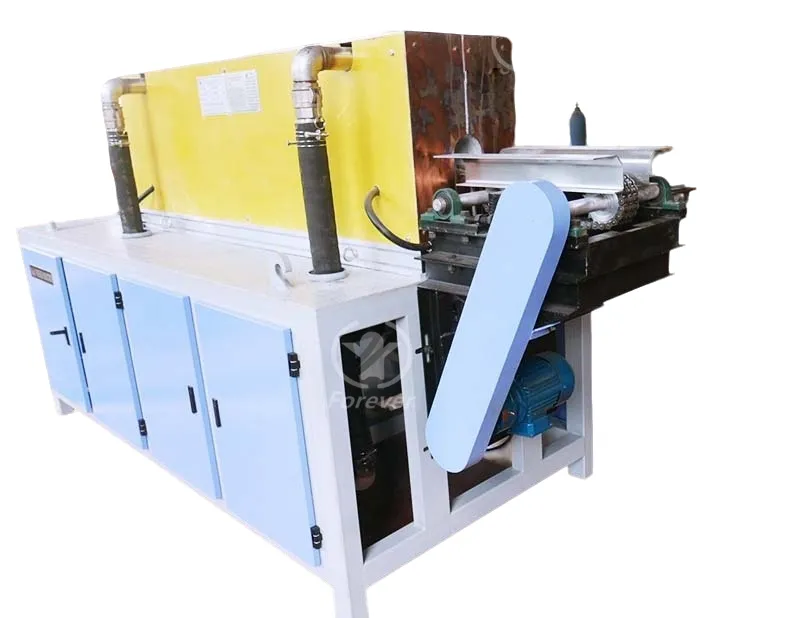 One to three high-power induction heating furnaces