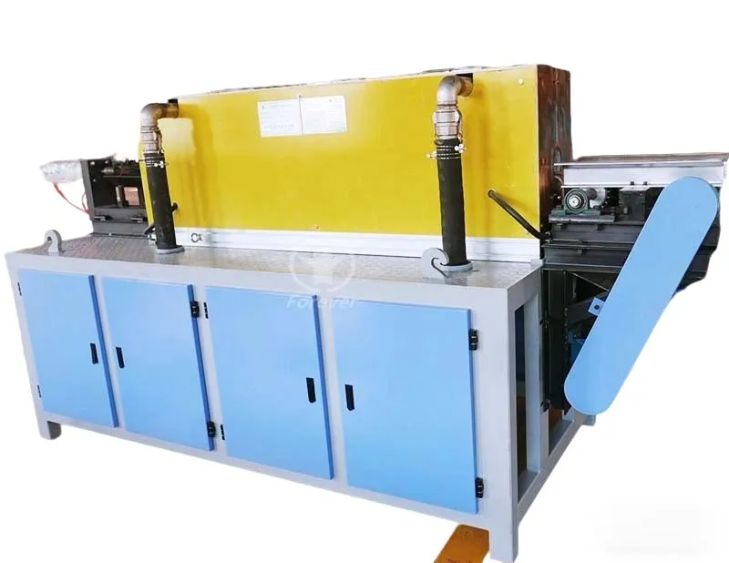 Automatic feeding medium frequency forging heating furnace