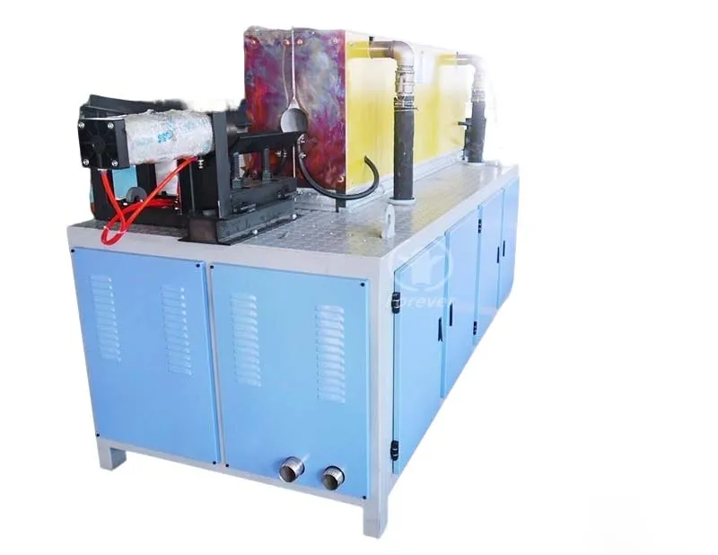 Round steel end hot forging furnace