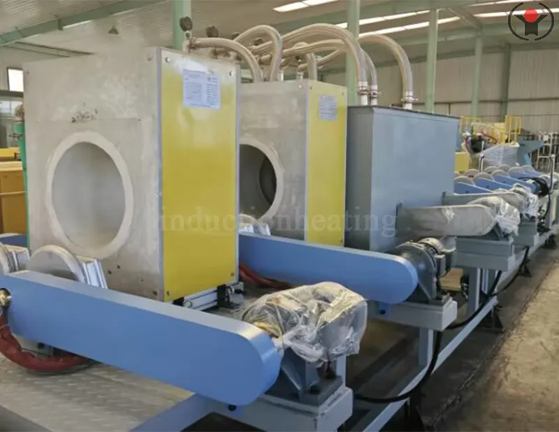 Steel pipe quenching production equipment