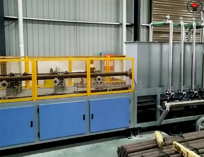 Rod type quenching and heating equipment