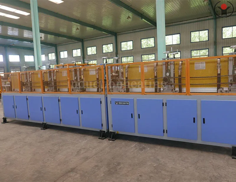 Process Flow of  Steel Rod Induction Heating Equipment