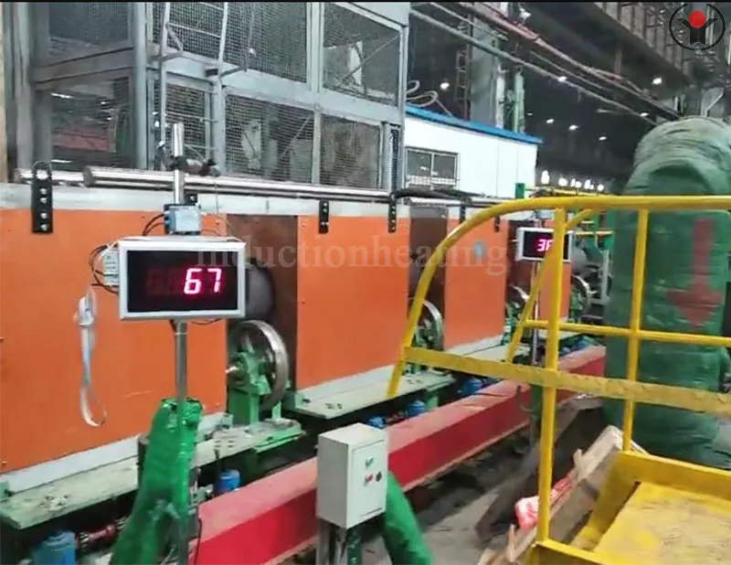 steel pipe hardening and tempering line