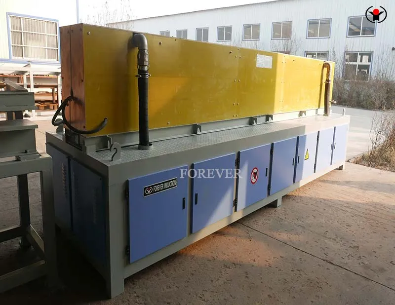 Anti collision beam hot forming heating machine