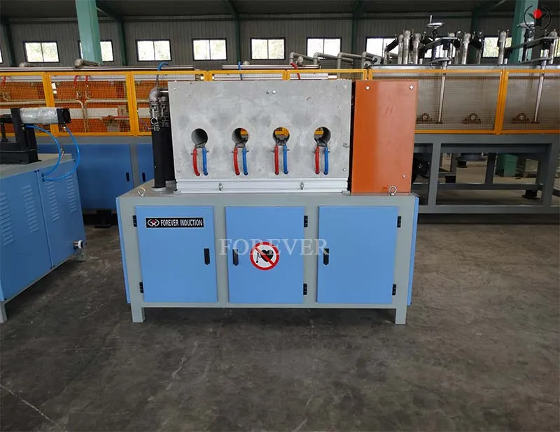 Anti collision beam hot forming heating machine