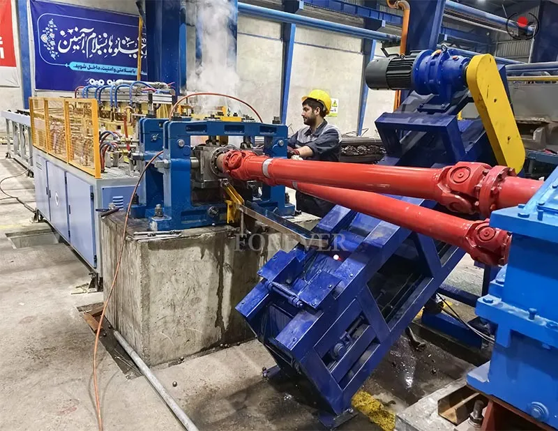 Steel ball hot rolling heating furnace 