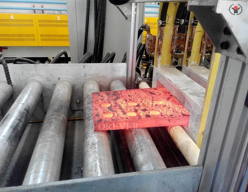 Slab forging heating equipment