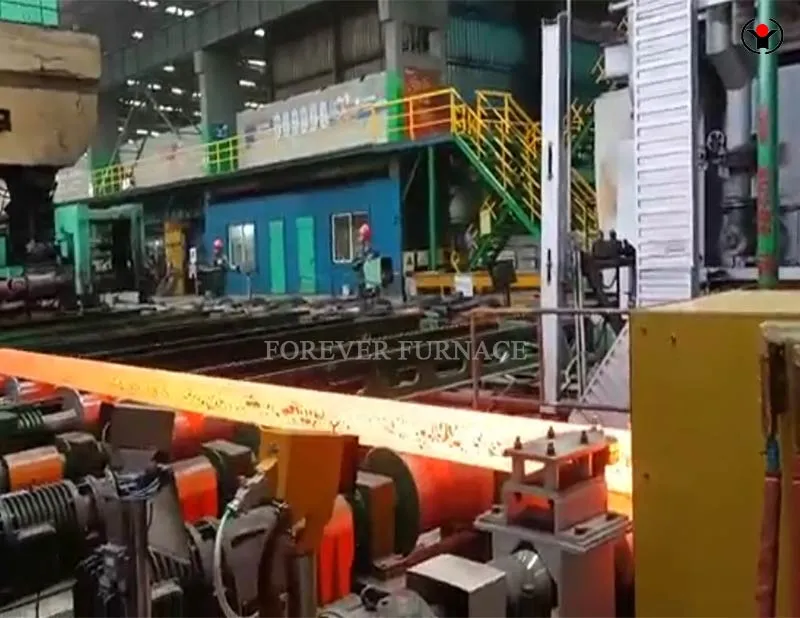 Steel billet induction reheating & preheating production line