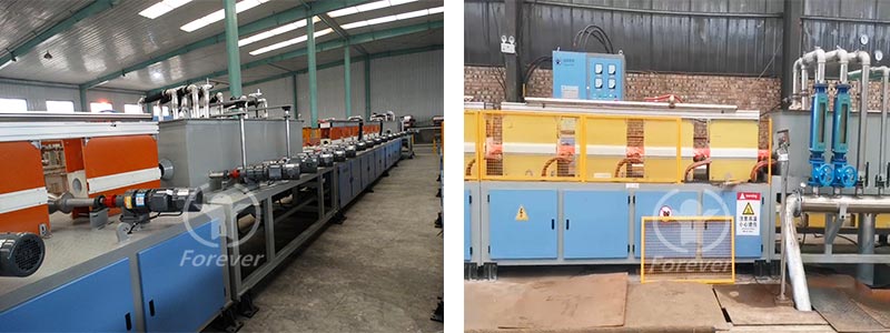 Wear-resistant steel bar induction heat treatment furnace