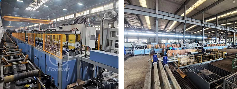 High-frequency welded steel pipe induction annealing furnace