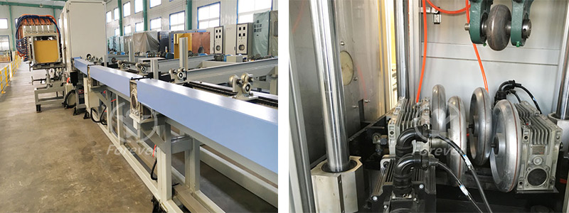 Principle of sensor for quenching and tempering equipment of sucker rod