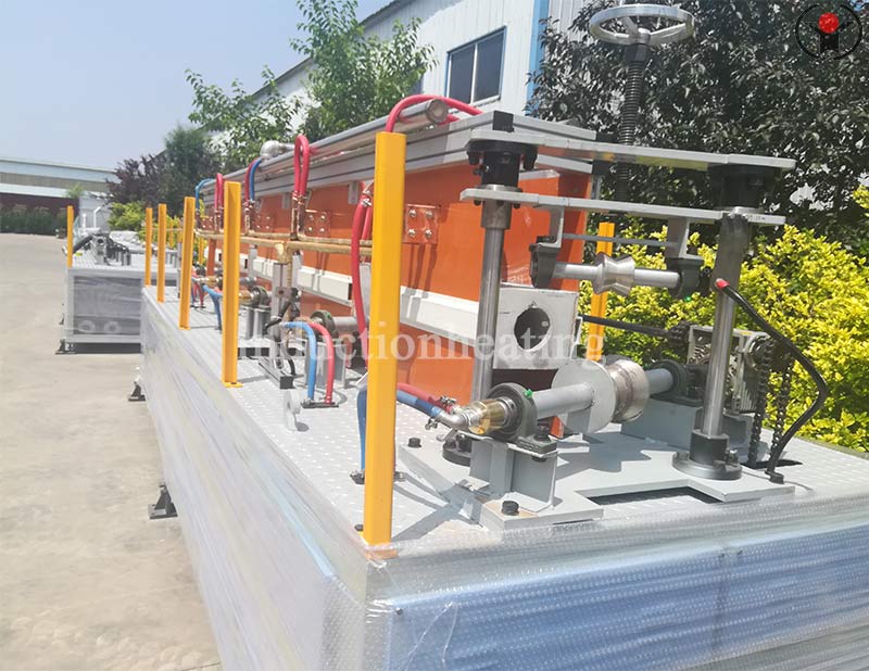 Petroleum cracking pipe tempering production line