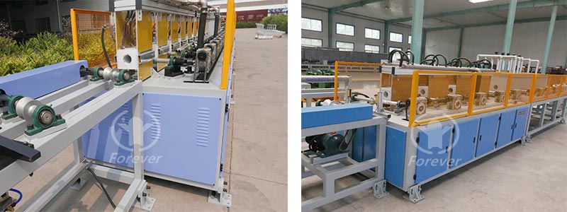 Fine rod quenching production line