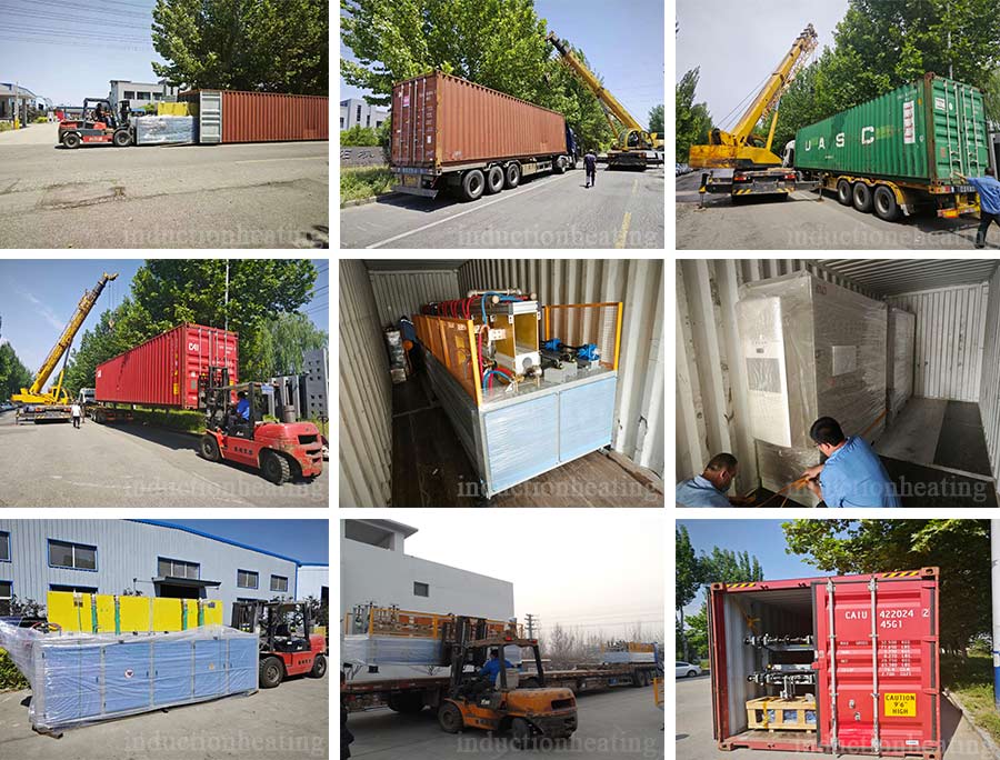 Fine rod quenching production line