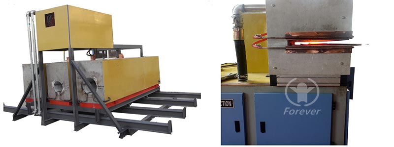 Aluminum billet induction heating furnace