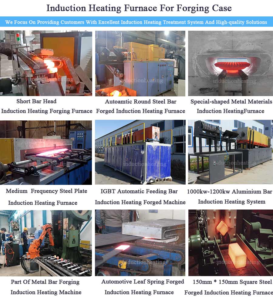 Aluminum billet induction heating furnace