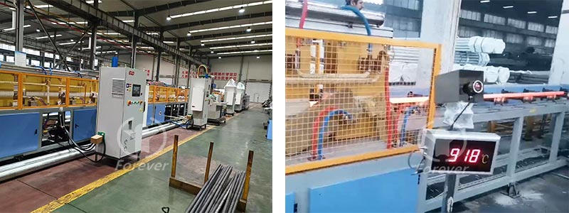 High frequency welded steel pipe heat treatment annealing equipment